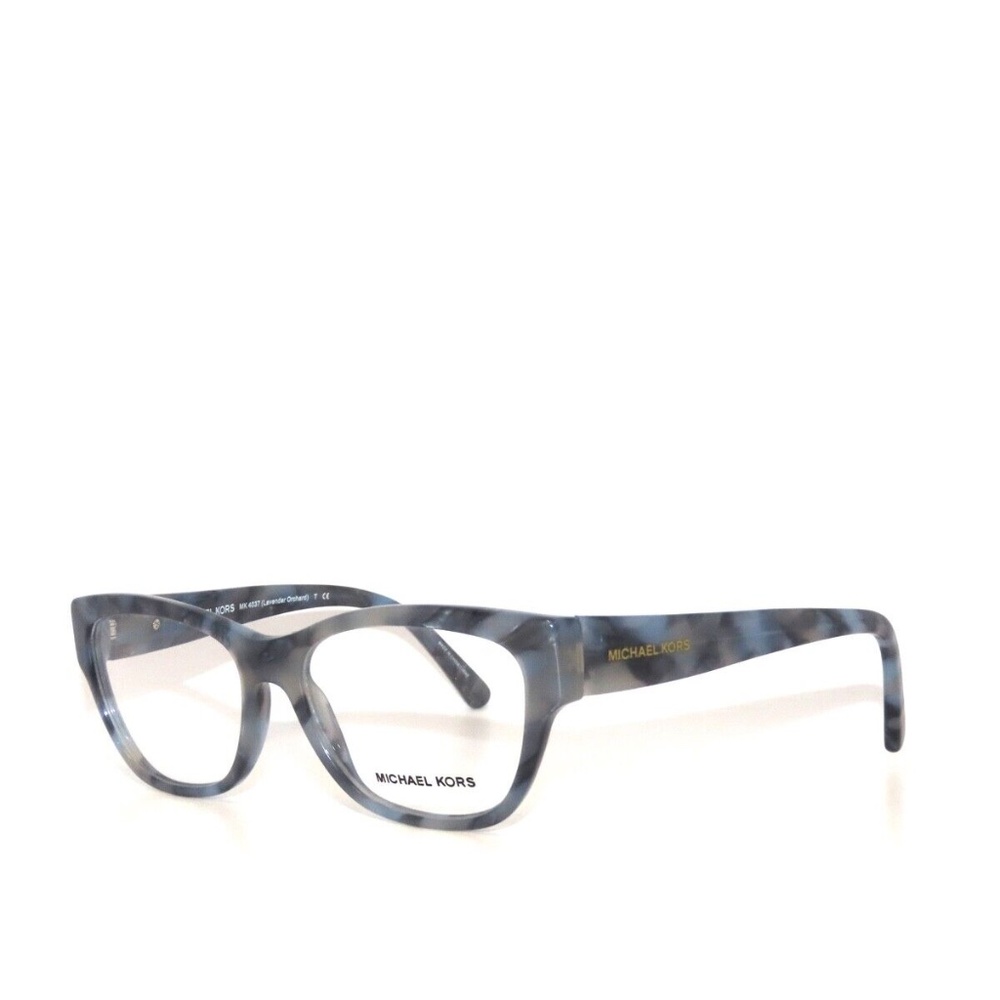 Michael Kors Lavender Orchard 4037 3209 53 Cadet Blue Mosaic Eyeglasses MK4037